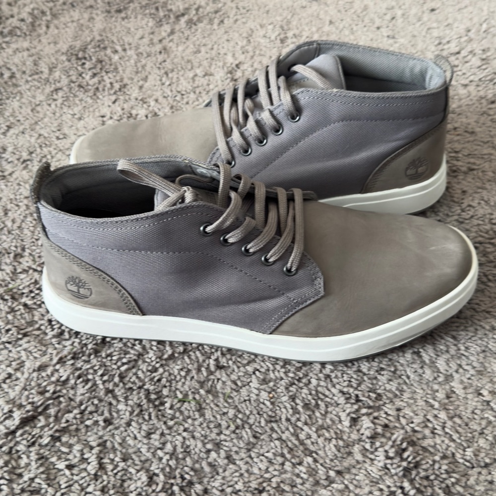 Timberland Davis Square Mid Lace Up Sneakers